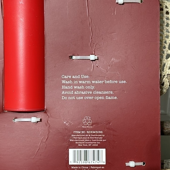 NEW IN PACKAGING! RAE DUNN 3 PIECE MINI BAKING SET: SPATULA, WHISK & ROLLING PIN - Picture 7 of 7